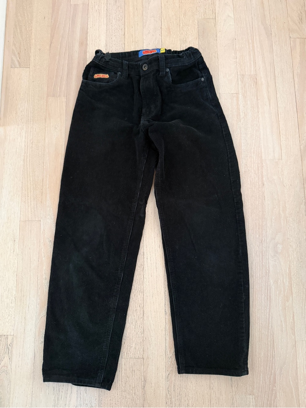 Teen Black Corduroy Empyre Pants